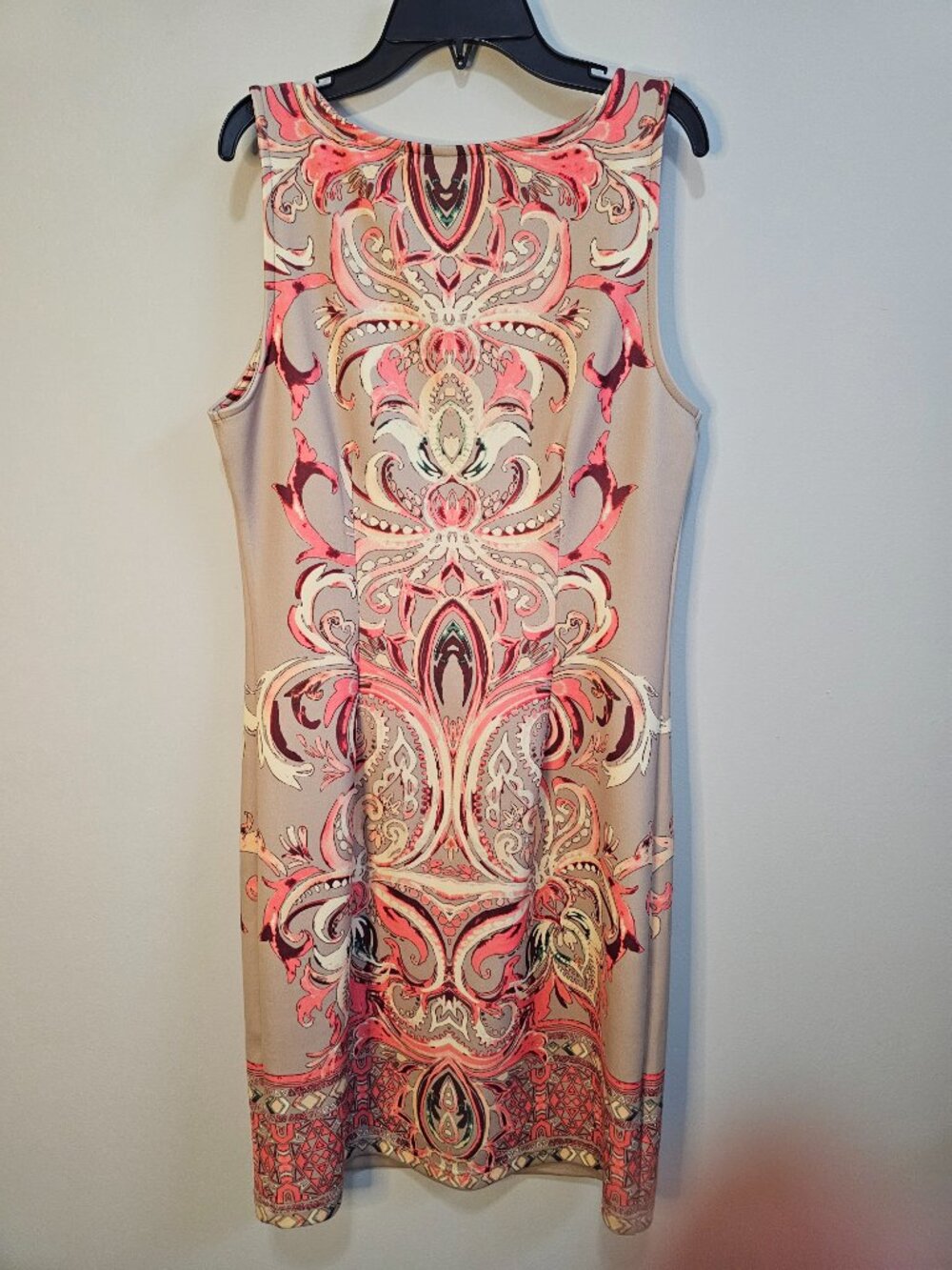Venus Sleeveless Paisley Bodycon Sheath Dress NWOT - Picture 3 of 7